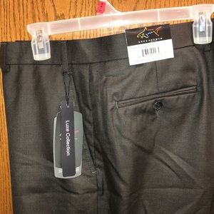 Greg Norman Tour Golf slim Pants 38x32 Brown NWT